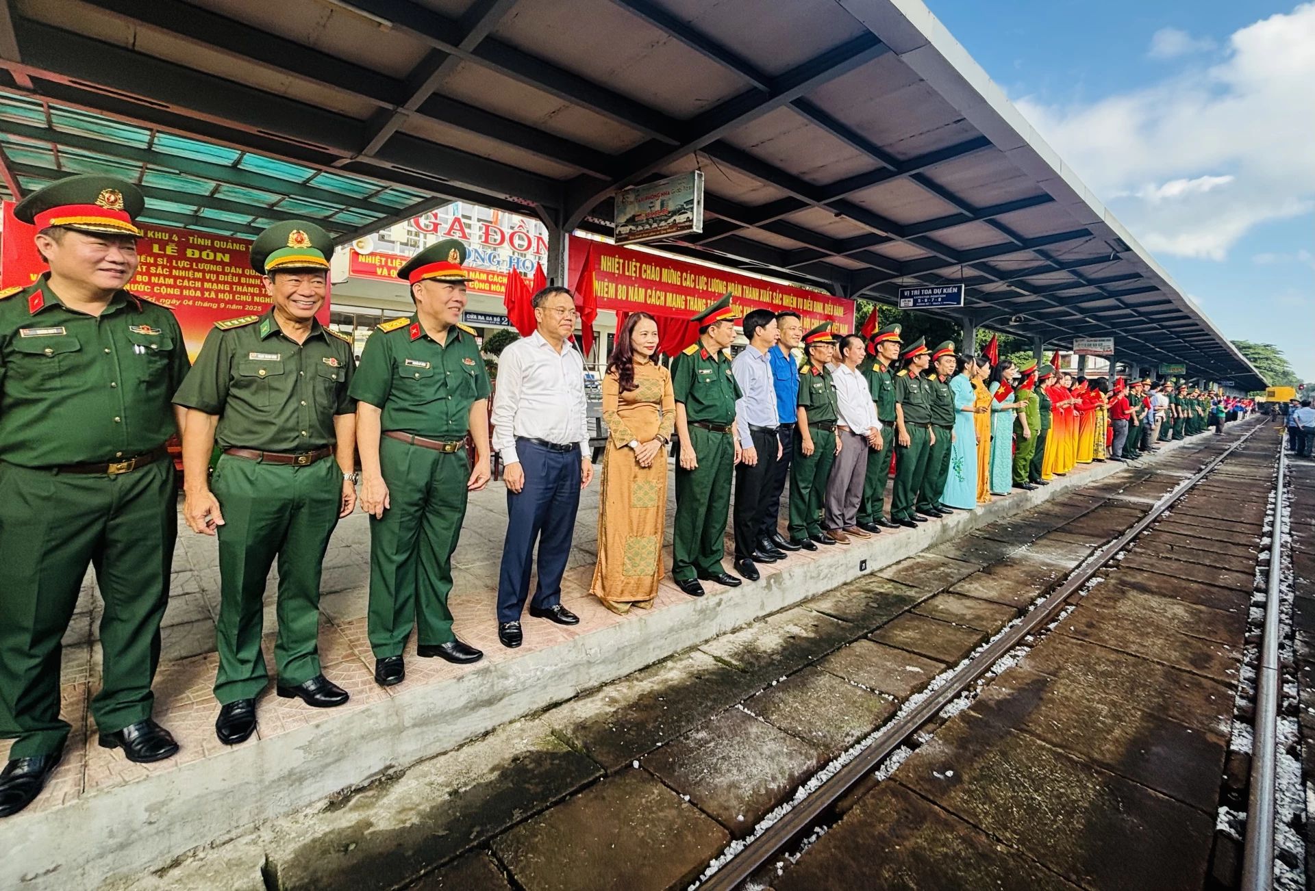 Lễ đón được tổ chức trang trọng, chu đáo - Ảnh: K.H