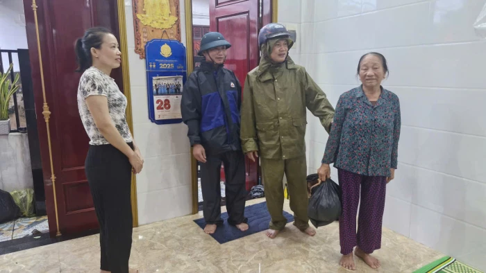 Xã Hòa Trạch đảm bảo an toàn tính mạng cho Nhân dân