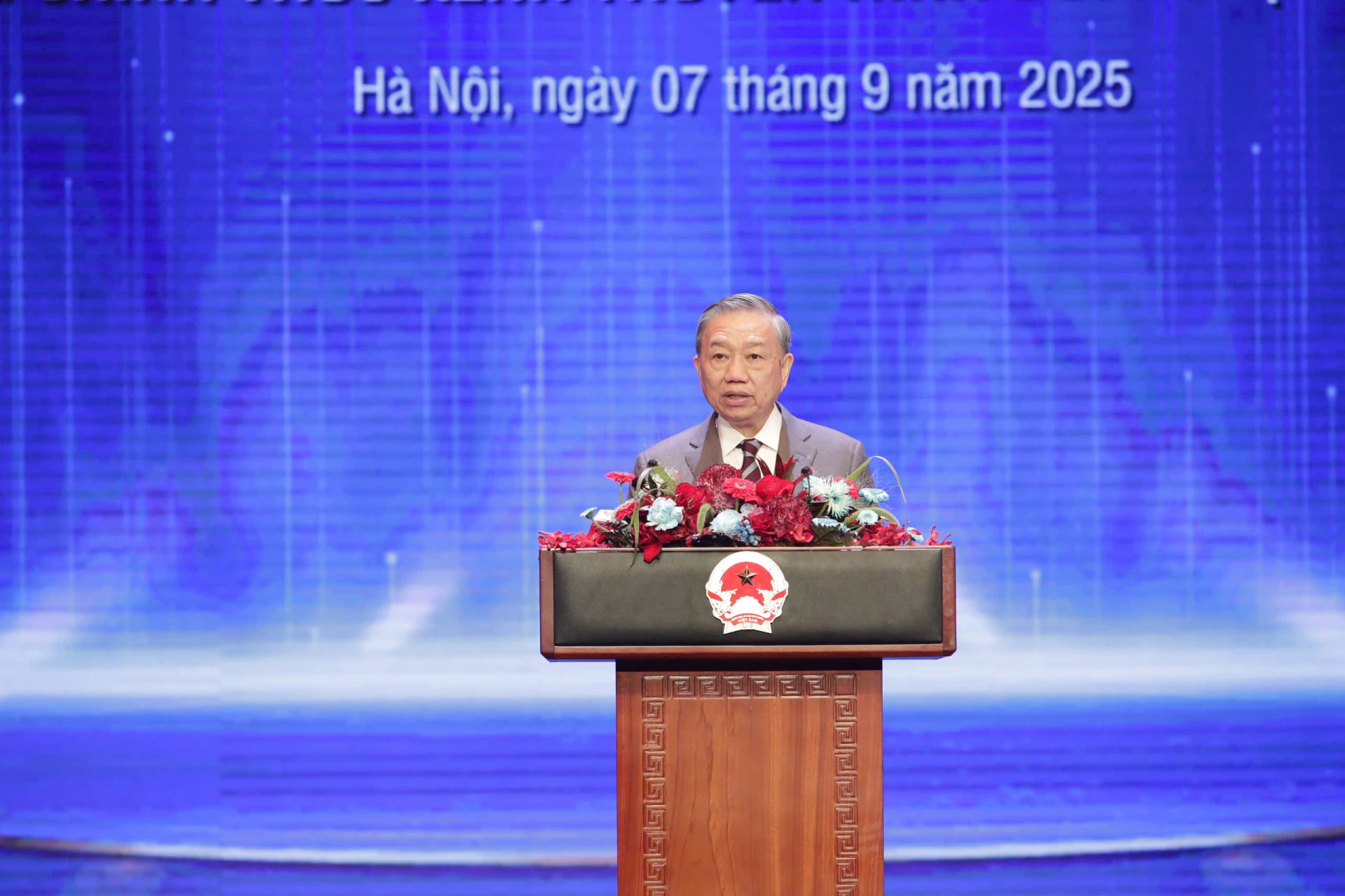 Tổng Bí thư Tô Lâm phát biểu - Ảnh: VTV