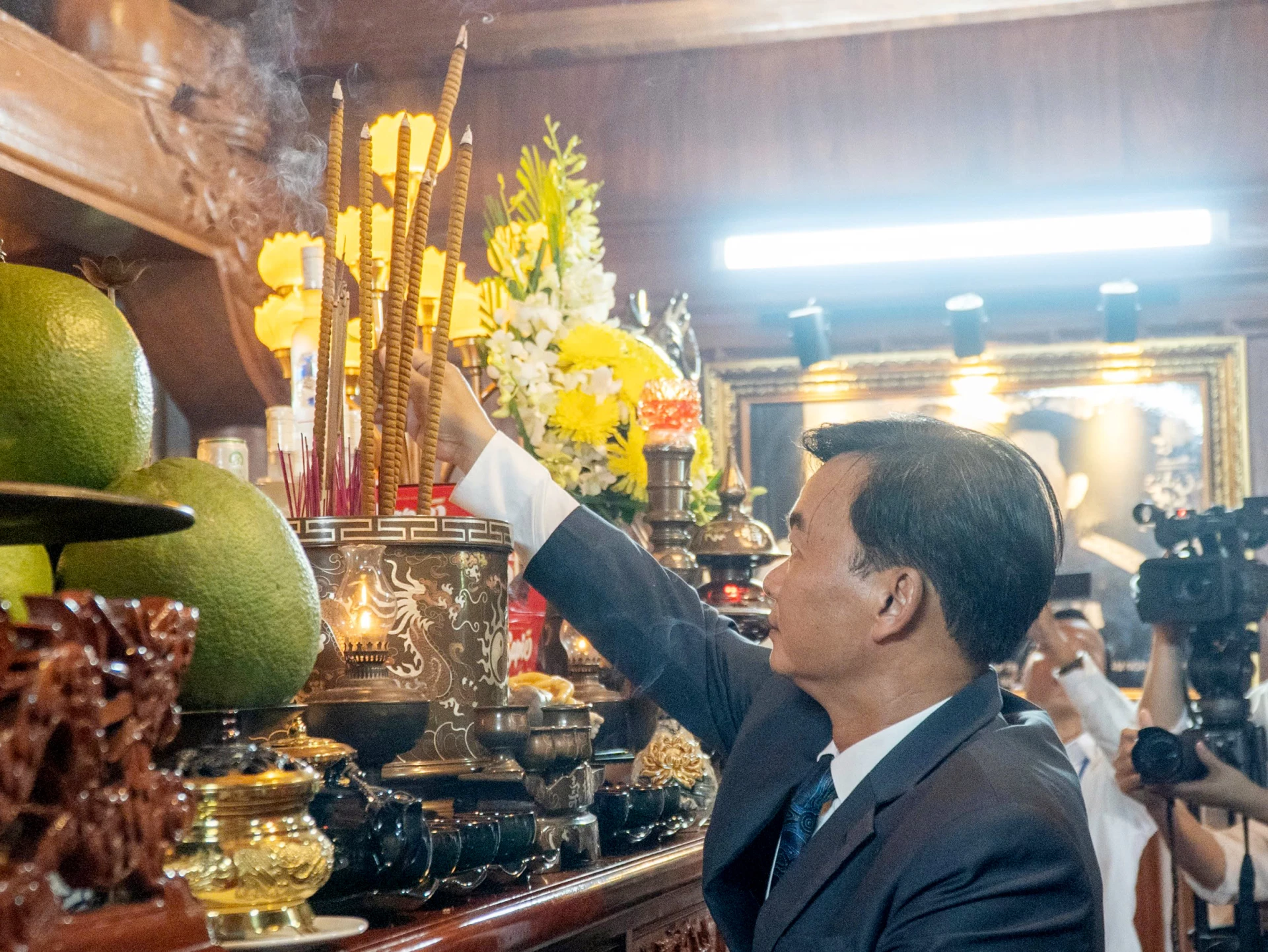 Đồng chí Nguyễn Chiến Thắng, Phó Bí thư Tỉnh ủy, Phó Chủ tịch Thường trực HĐND tỉnh, Chủ tịch Ủy ban MTTQ Việt Nam tỉnh