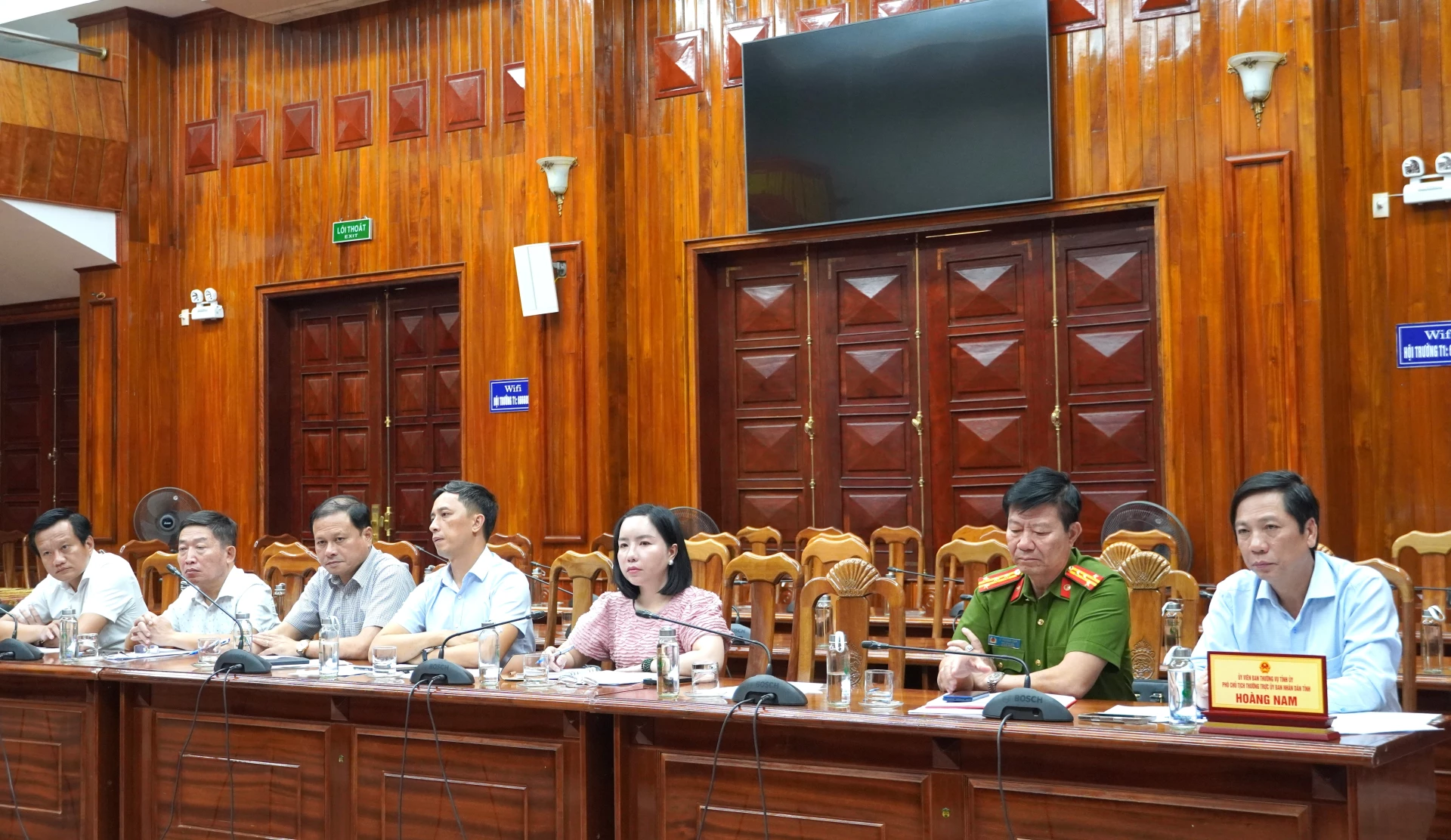 Các đại biểu dự cuộc họp - Ảnh: Trung Đức