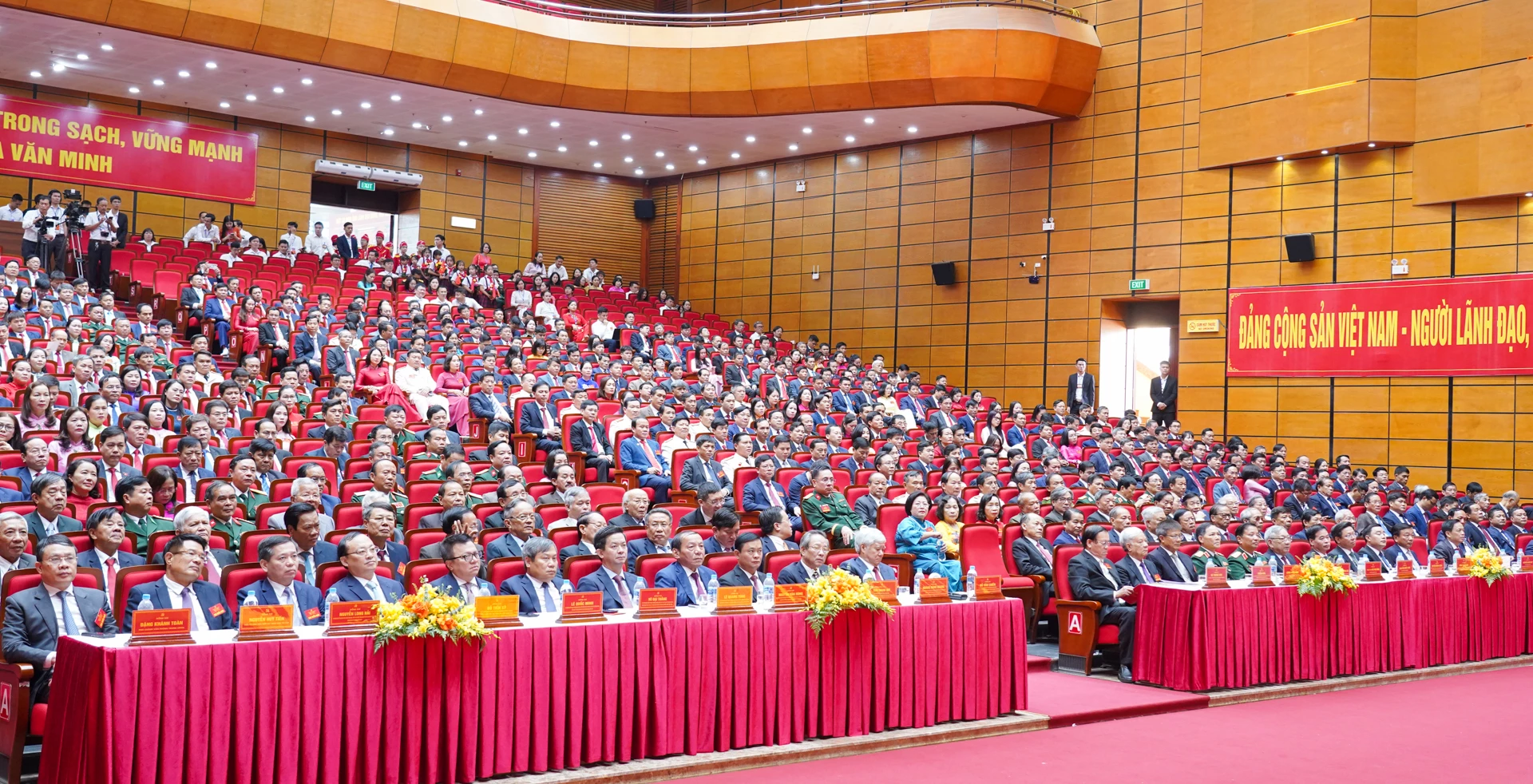 Các đại biểu tham dự đại hội - Ảnh: Lê Trường