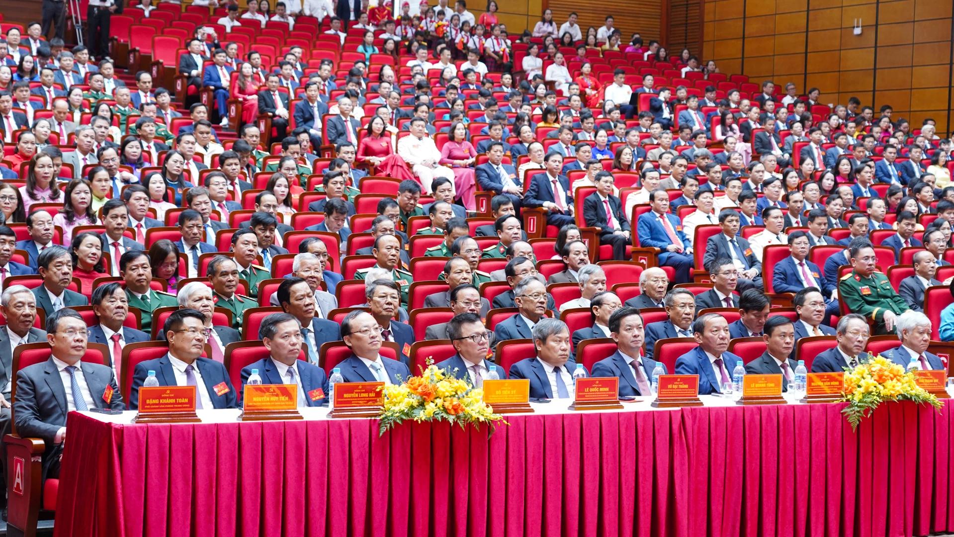 Các đại biểu tham dự đại hội - Ảnh: Lê Trường