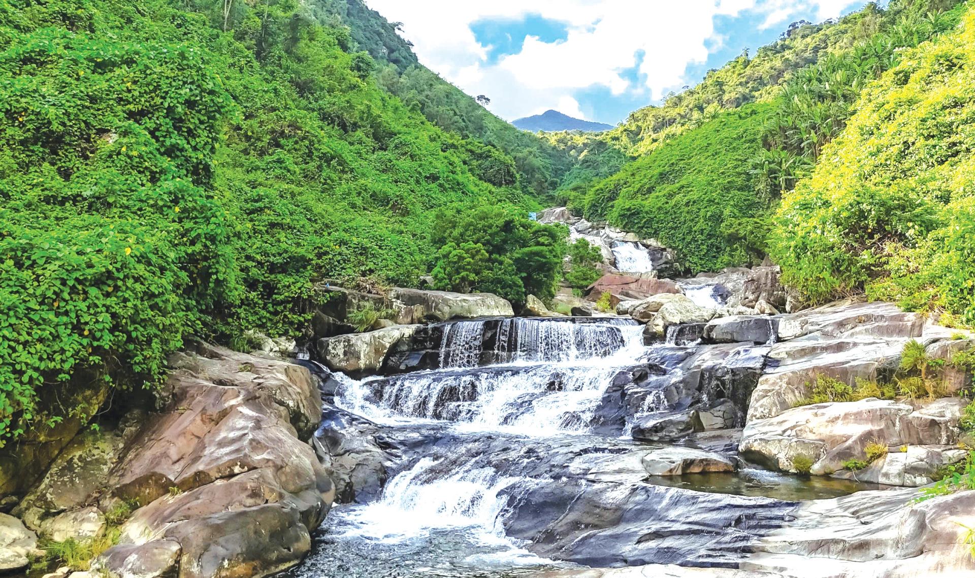Phú Trạch, vùng đất sơn thủy hữu tình -Ảnh: N.M