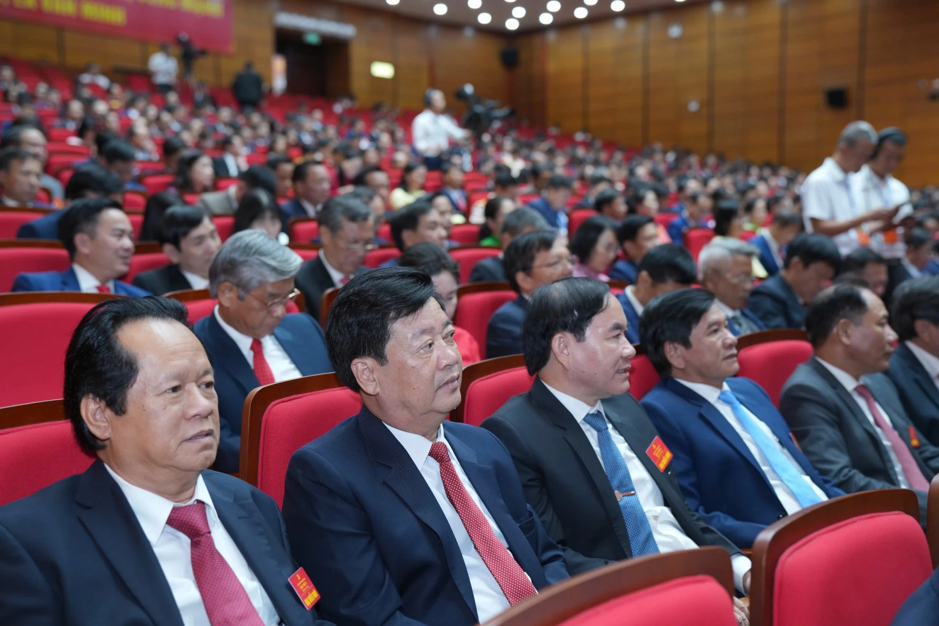 Các đại biểu tham dự đại hội