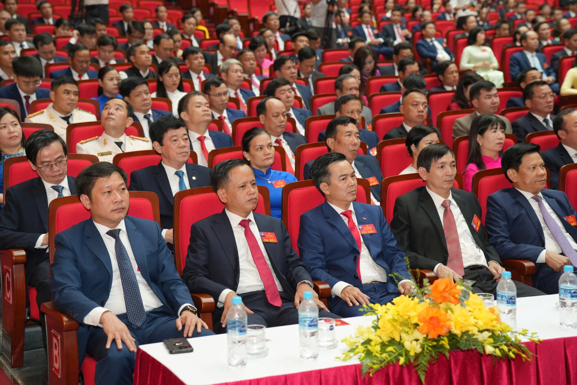 Các đại biểu tham dự đại hội 