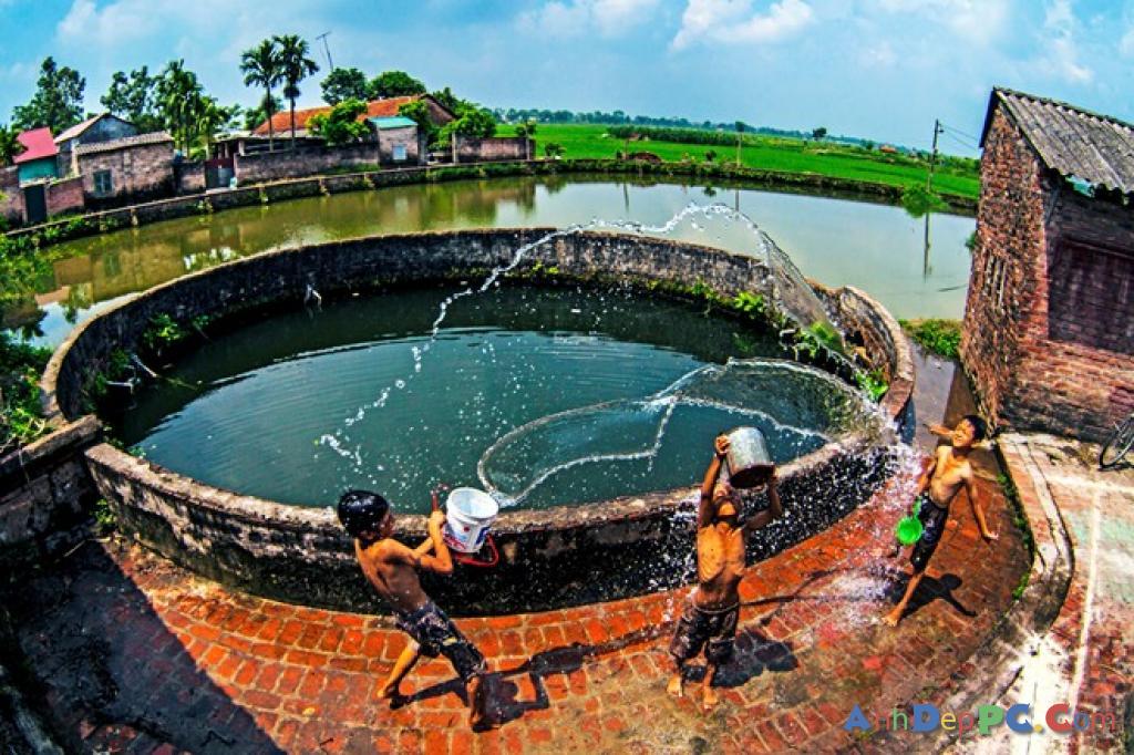 Giếng làng...