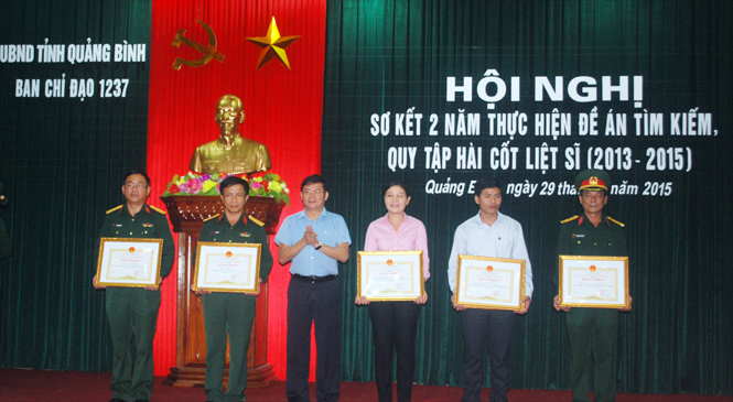 Hội nghị sơ kết 2 năm thực hiện Đề án tìm kiếm, quy tập hài cốt liệt sĩ