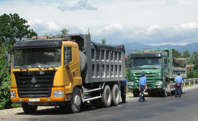 Thành lập Trạm Kiểm tra tải trọng xe lưu động tỉnh Quảng Bình
