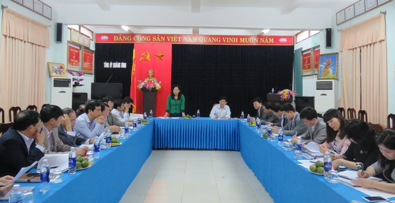 Đoàn công tác Trung ương làm việc với Ban Tuyên giáo Tỉnh uỷ về tình hình thực hiện Nghị quyết số 21-NQ/TW của Bộ Chính trị