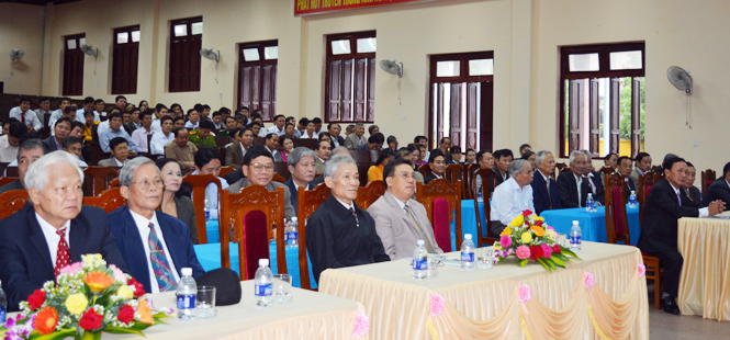 Kỷ niệm 70 năm ngày thành lập Đảng bộ huyện Quảng Ninh