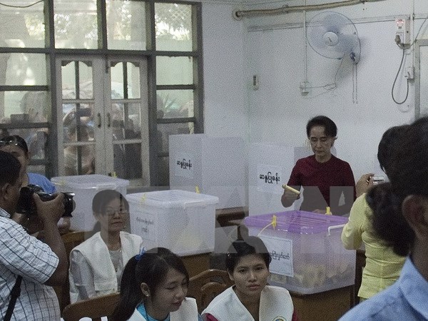 Myanmar công bố kết quả tổng tuyển cử 6 lần trong một ngày