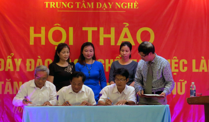 Hội thảo thúc đẩy đào tạo nghề, tạo việc làm, tăng thu nhập cho phụ nữ