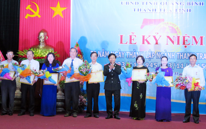 Kỷ niệm 70 năm ngày thành lập ngành Thanh tra Việt Nam