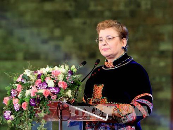 Lễ kỷ niệm 70 năm thành lập UNESCO tại Hoàng thành Thăng Long