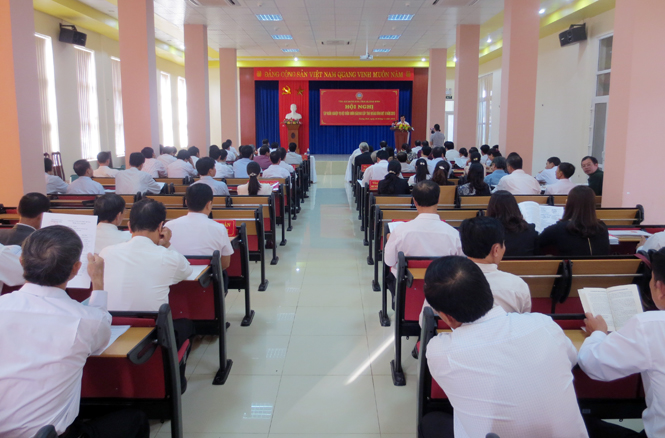 Tập huấn công tác Hội thẩm Tòa án nhân dân 2 cấp đợt 2, năm 2015