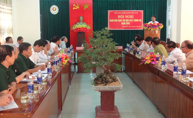 Giao ban Cụm thi đua Hội Cựu chiến binh Bắc Trung bộ năm 2015