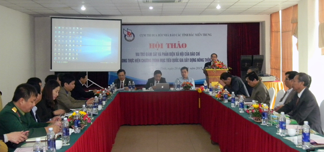 Hội thảo về vai trò giám sát, phản biện báo chí trong tuyên truyền nông thôn mới