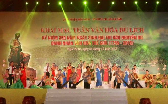 Hà Tĩnh chính thức khai mạc tuần văn hóa, du lịch Nguyễn Du