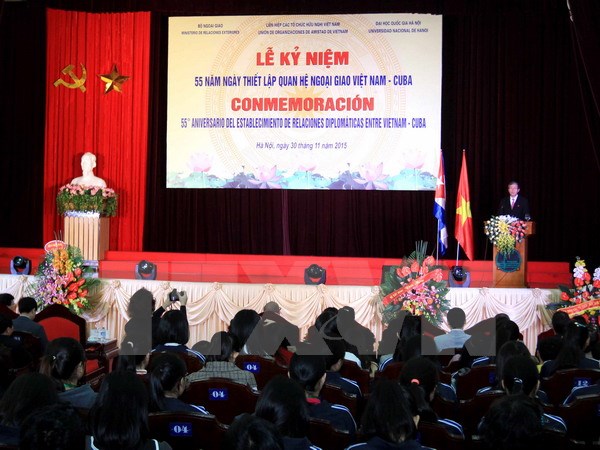 Kỷ niệm 55 năm ngày thiết lập quan hệ ngoại giao Việt Nam-Cuba