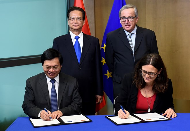 Đàm phán Hiệp định thương mại tự do Việt Nam-EU chính thức kết thúc