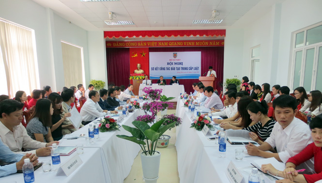 Bộ Tư pháp: Sơ kết công tác đào tạo Trung cấp Luật