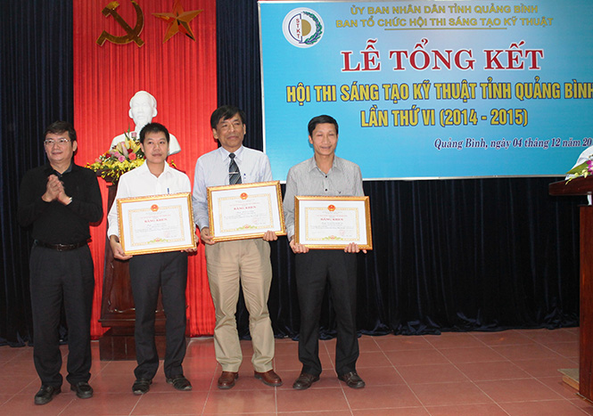 Tổng kết hội thi sáng tạo kỹ thuật tỉnh lần thứ VI