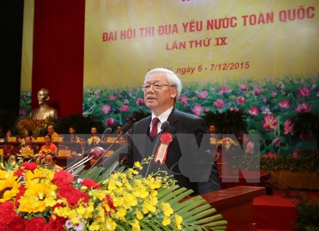 Toàn văn bài phát biểu của Tổng Bí thư tại Đại hội thi đua yêu nước
