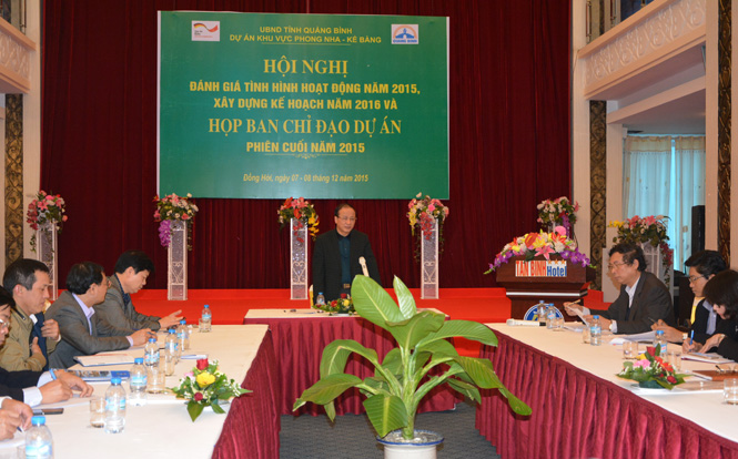 Dự án Khu vực PN-KB: Xây dựng kế hoạch năm 2016