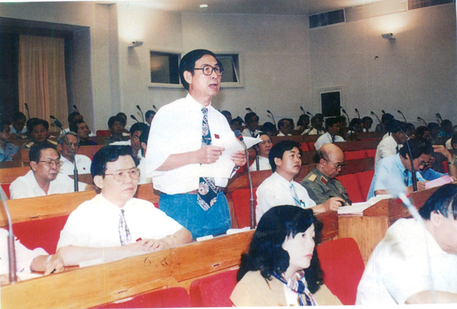 Hoạt động của Đoàn đại biểu Quốc hội tỉnh Quảng Bình khóa X (1997-2002)