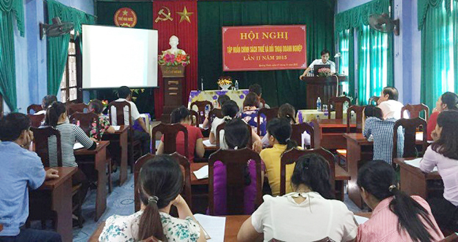 Hoàn thành chỉ tiêu thu ngân sách