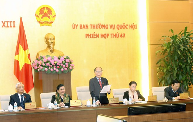 Ủy ban Thường vụ Quốc hội thảo luận về Luật Tổ chức Quốc hội