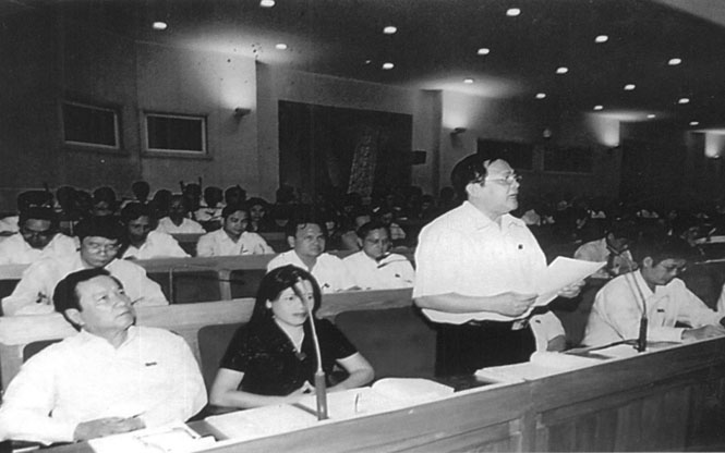 Hoạt động của Đoàn ĐBQH tỉnh Quảng Bình khóa XI (2002-2007)