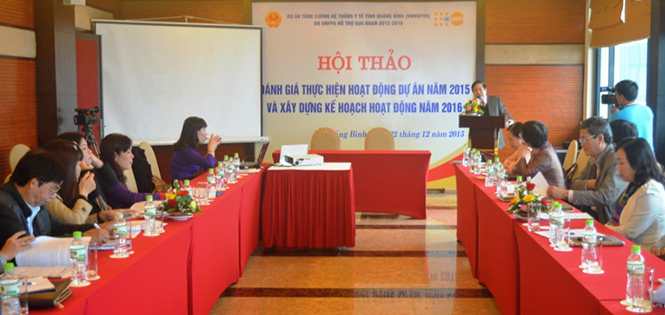 Dự án VNM8P09 xây dựng kế hoạch hoạt động năm 2016