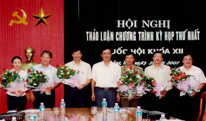 Hoạt động của Đoàn đại biểu Quốc hội tỉnh Quảng Bình khóa XII (2007-2011)