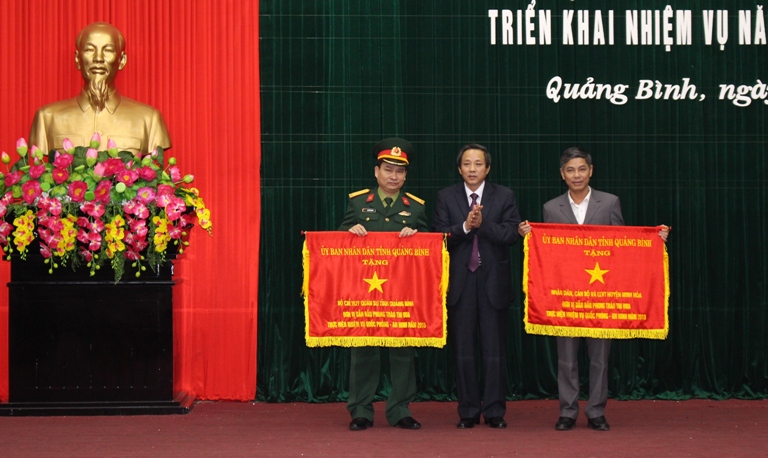 Hội nghị quán triệt Nghị quyết của Tỉnh ủy về lãnh đạo thực hiện nhiệm vụ quốc phòng,an ninh giai đoạn 2016-2020 và triển khai nhiệm vụ năm 2016