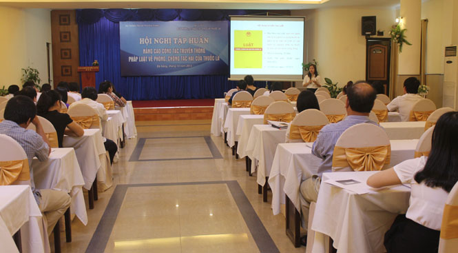 Tổng kết công tác phòng chống tác hại thuốc lá năm 2015
