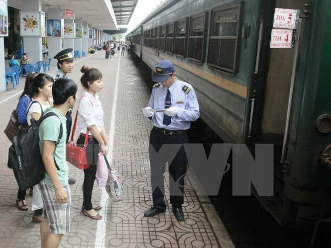 Vé tàu hỏa Tết Nguyên đán vào các ngày cao điểm đã bán gần hết