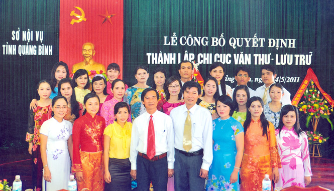 Nhìn lại chặng đường 70 năm vẻ vang của ngành Văn thư-Lưu trữ Quảng Bình