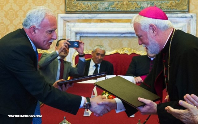 Hiệp ước lịch sử giữa Vatican-Palestine chính thức có hiệu lực