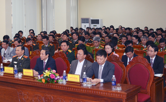 Triển khai nhiệm vụ công tác công an năm 2016