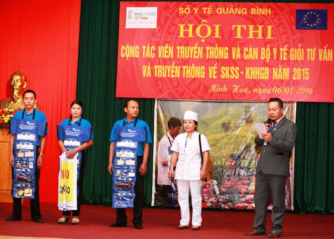 Hội thi cộng tác viên truyền thông và cán bộ y tế giỏi năm 2015