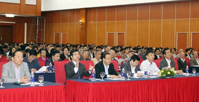 Khai mạc hội nghị học tập, quán triệt và triển khai thực hiện Nghị quyết Đại hội Đảng bộ tỉnh lần thứ XVI
