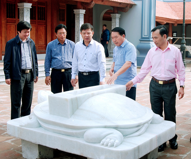 Nghiệm thu công trình phục dựng, tôn tạo chùa Hoằng Phúc