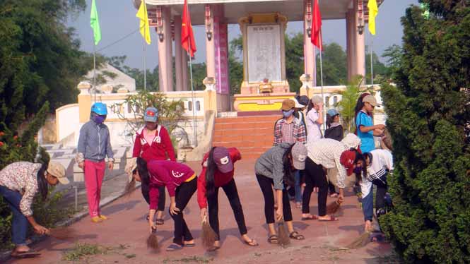 Đoàn viên thanh niên xã Quảng Phương: Xung kích vì cuộc sống cộng đồng