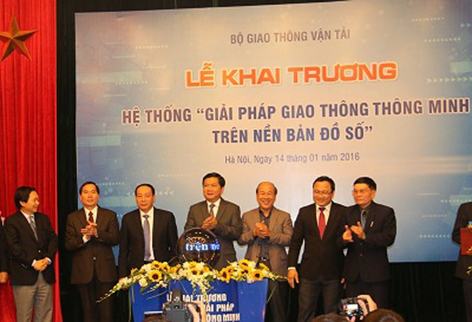 Quản lý giao thông trên nền bản đồ số
