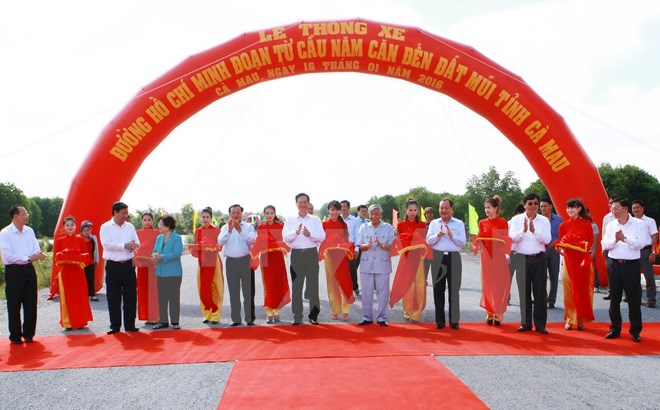 Đường Hồ Chí Minh chính thức thông toàn tuyến từ Cao Bằng-Cà Mau