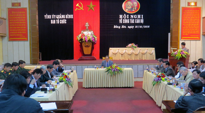 Hội nghị lấy ý kiến tham gia vào dự thảo Quy định của Ban Thường vụ Tỉnh ủy về trách nhiệm đối với người đứng đầu cơ quan, đơn vị