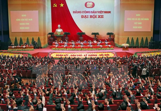 Bế mạc Đại hội đại biểu toàn quốc lần thứ XII của Đảng