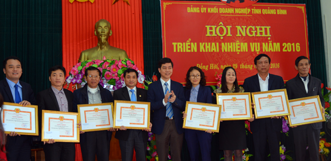 Đảng ủy Khối Doanh nghiệp: Triển khai nhiệm vụ năm 2016